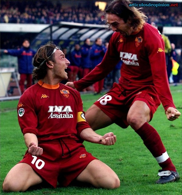 Totti Batistuta roma