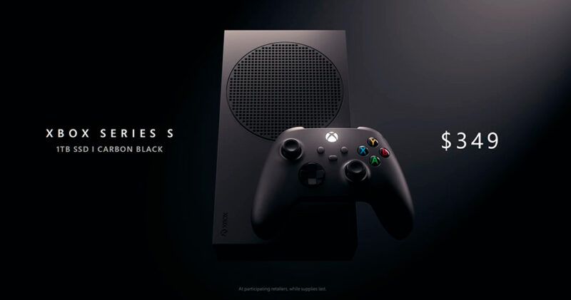 Xbox Series S negra